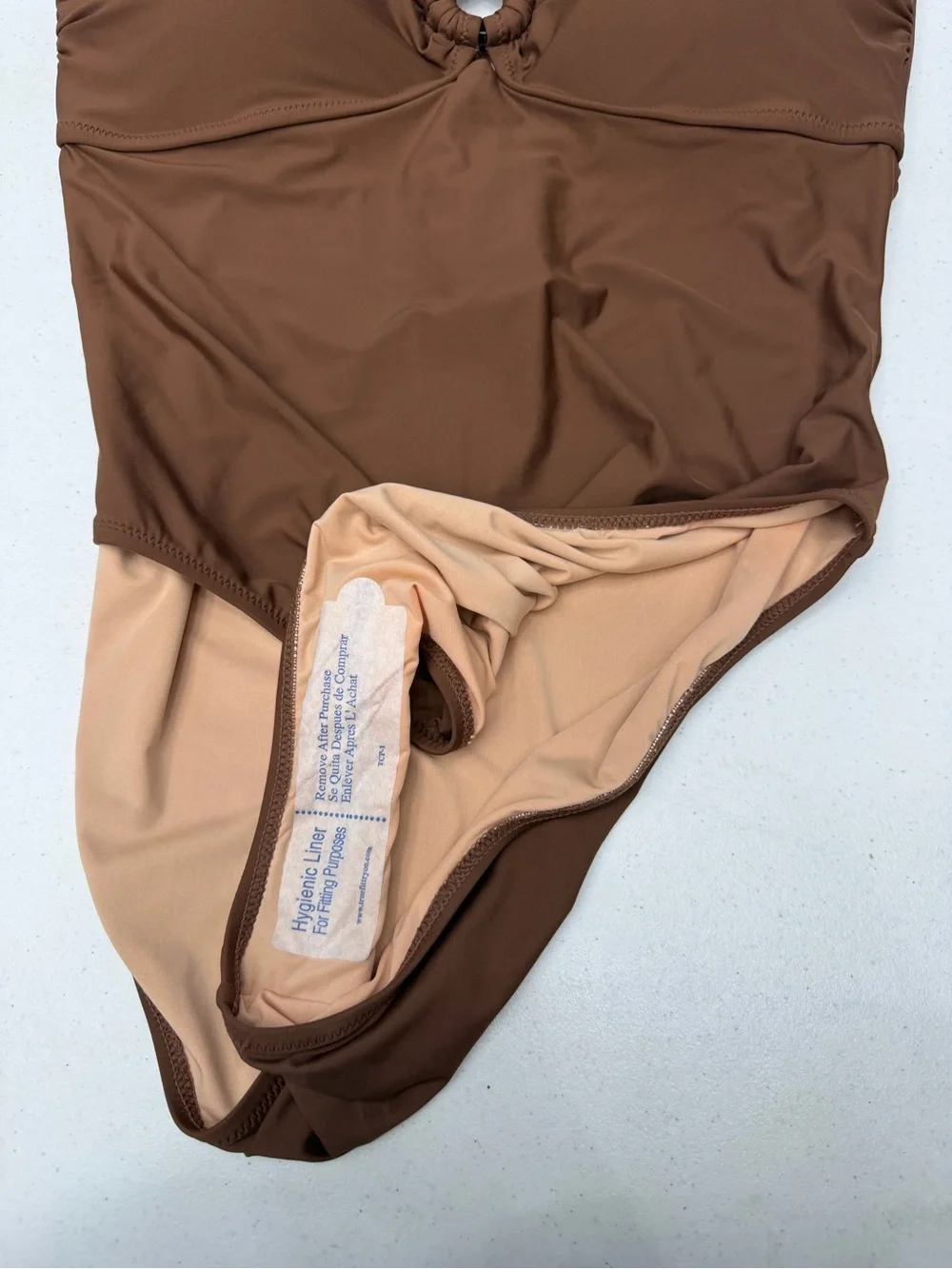 J.Crew Bandeau Ring One Piece Swimsuit NWT Size 14 Removable Straps